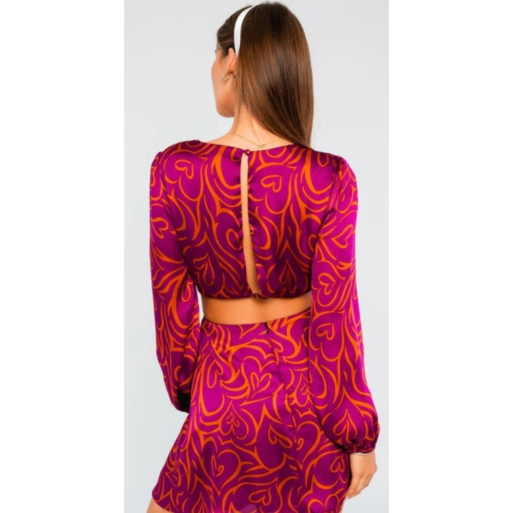 Le Lis Mia Party Cutout Mini Dress - Size Small